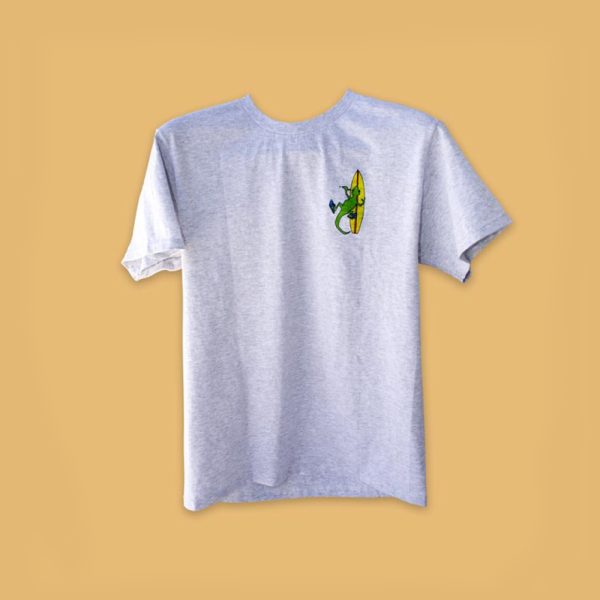 Ash Gray Gecko T-Shirt